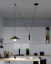 WOMO Kegel Gegengewicht Pulley Swag Pendelleuchte-WM2230 thumbnail