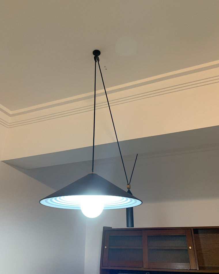 WOMO Cone Counterweight Pulley Swag Pendant Lamp-WM2230