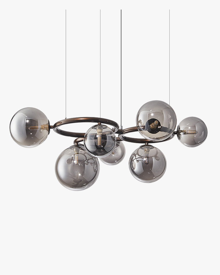 WOMO Chandelier with Colored Glass Balls-WM2253
