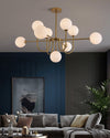WOMO Mid Century Kronleuchter Glaskugel schlafzimmer-WM2255 thumbnail