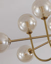 WOMO Mid Century Kronleuchter Glaskugel schlafzimmer-WM2255 thumbnail