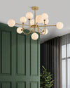WOMO Mid Century Kronleuchter Glaskugel schlafzimmer-WM2255 thumbnail