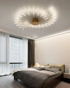 WOMO Ausgefallene LED Deckenleuchte Schwarz Metall Groß Wohnzimmer Modern-WM1000 thumbnail