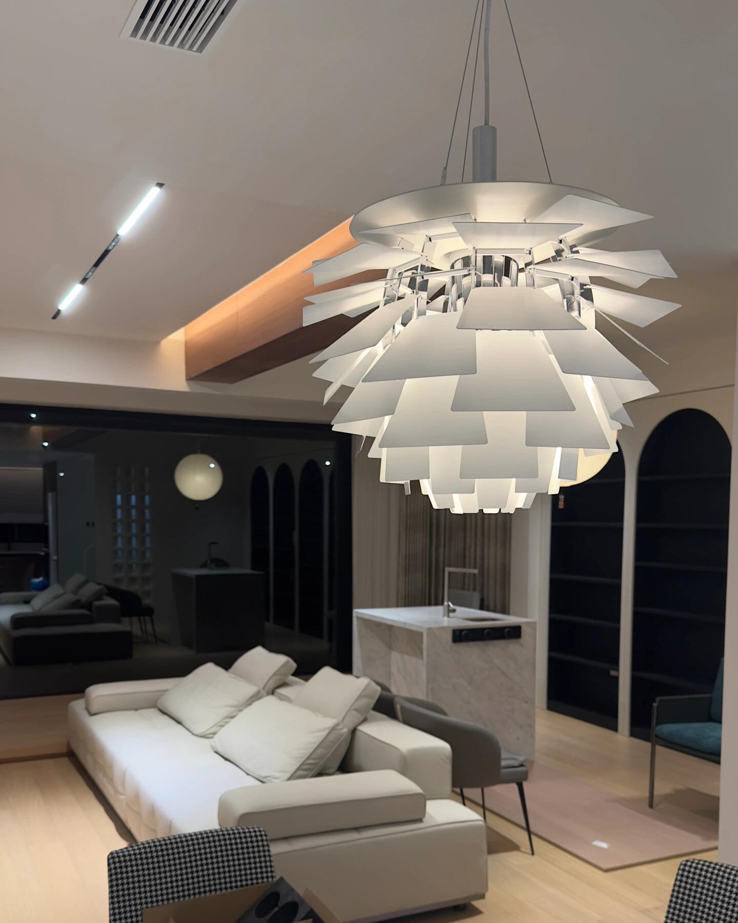 WOMO Nordic Pinecone Chandelier-WM2094
