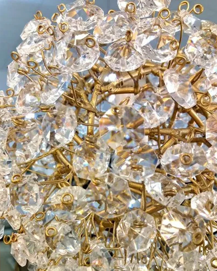 WOMO Small Crystal Globe Pendant Light-WM2367