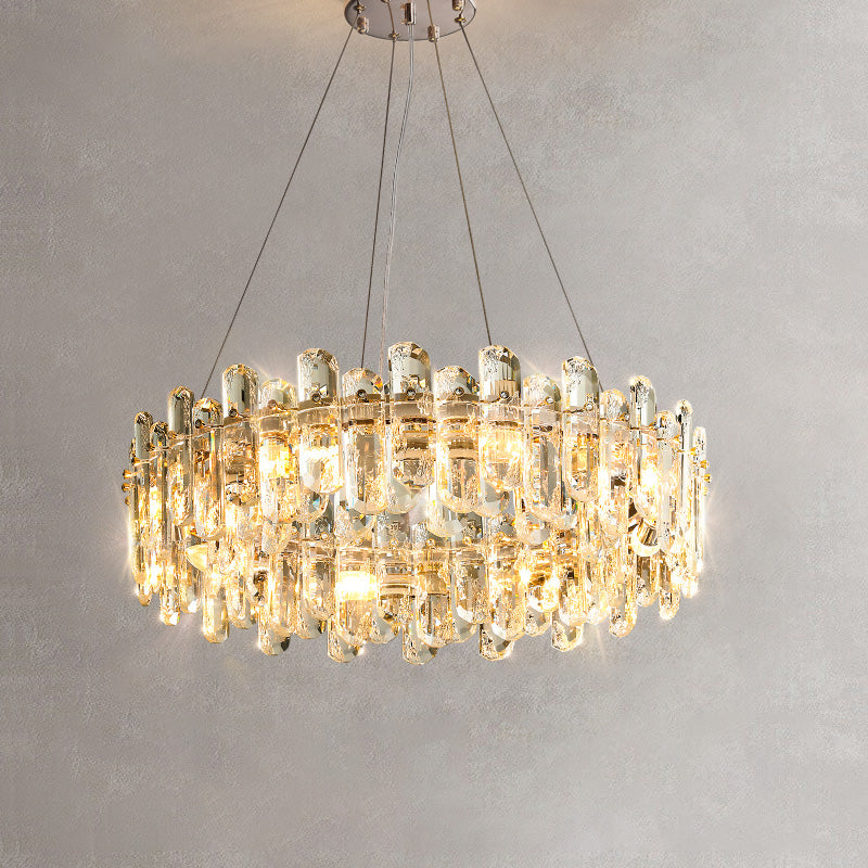 WOMO Crystal Round Chandelier-WM2406
