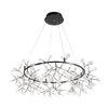 WOMO Design Kronleuchter Rund Wohnzimmer-WM2435 thumbnail