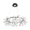 WOMO Design Kronleuchter Rund Wohnzimmer-WM2435 thumbnail