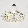 WOMO Design Kronleuchter Rund Wohnzimmer-WM2435 thumbnail