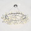WOMO Design Kronleuchter Rund Wohnzimmer-WM2435 thumbnail