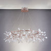 WOMO Design Kronleuchter Rund Wohnzimmer-WM2435 thumbnail