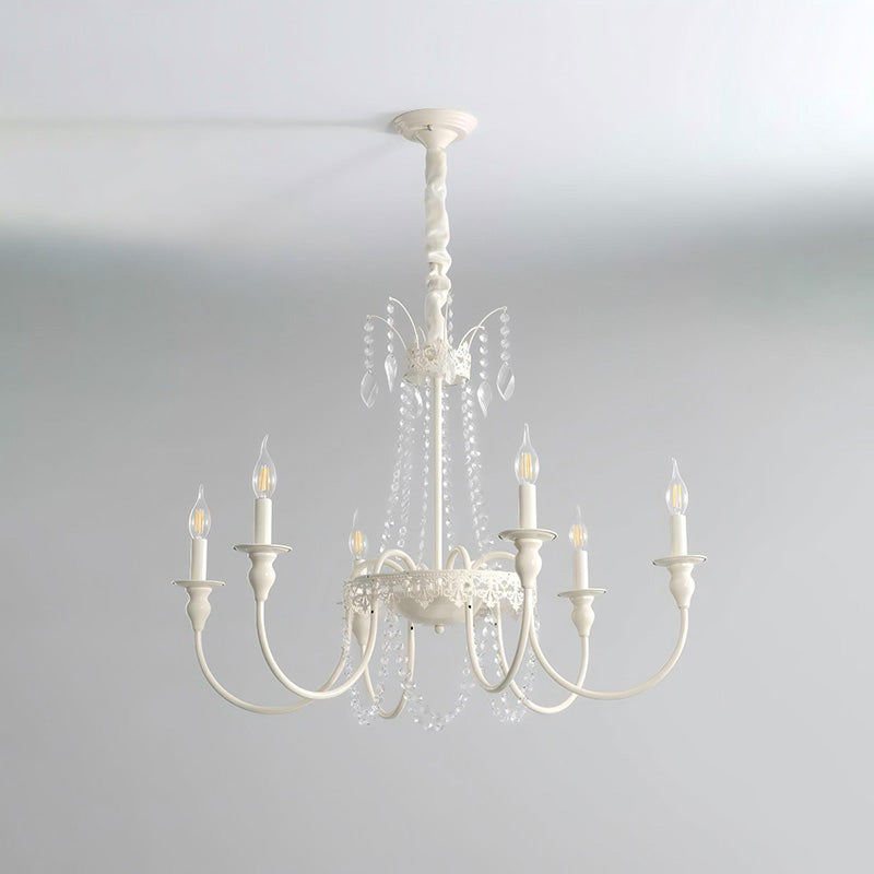 WOMO French Candelabra Crystal Chandelier-WM2398