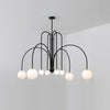 WOMO Mid Century Kronleuchter Glaskugeln im Wohnzimmer-WM2522 thumbnail