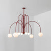 WOMO Mid Century Kronleuchter Glaskugeln im Wohnzimmer-WM2522 thumbnail