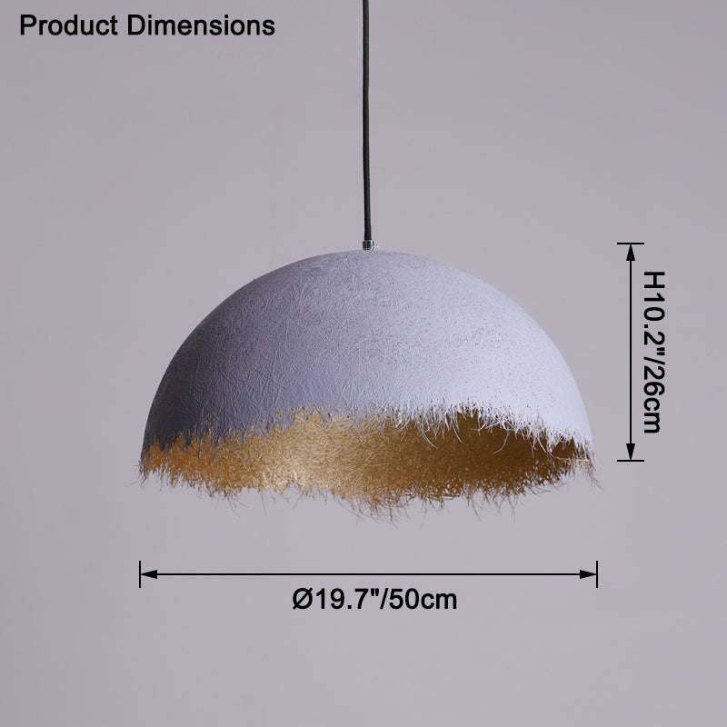 WOMO Wabi-Sabi Dome Pendant Light-WM2576