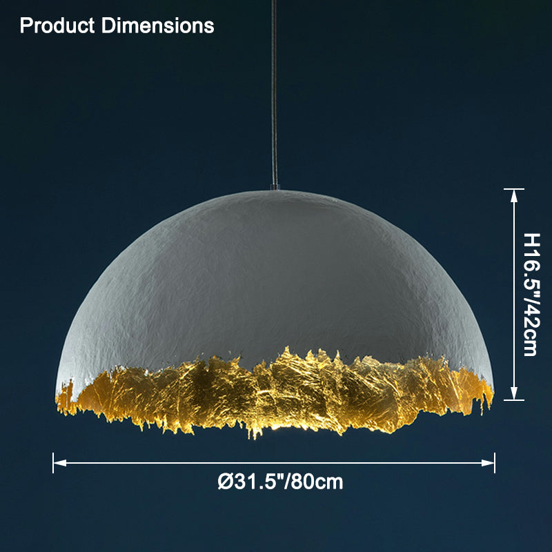WOMO Wabi-Sabi Dome Pendant Light-WM2576
