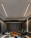 WOMO Lineare LED Deckenleuchte Flur Lang Schmal Metall-WM1003 thumbnail