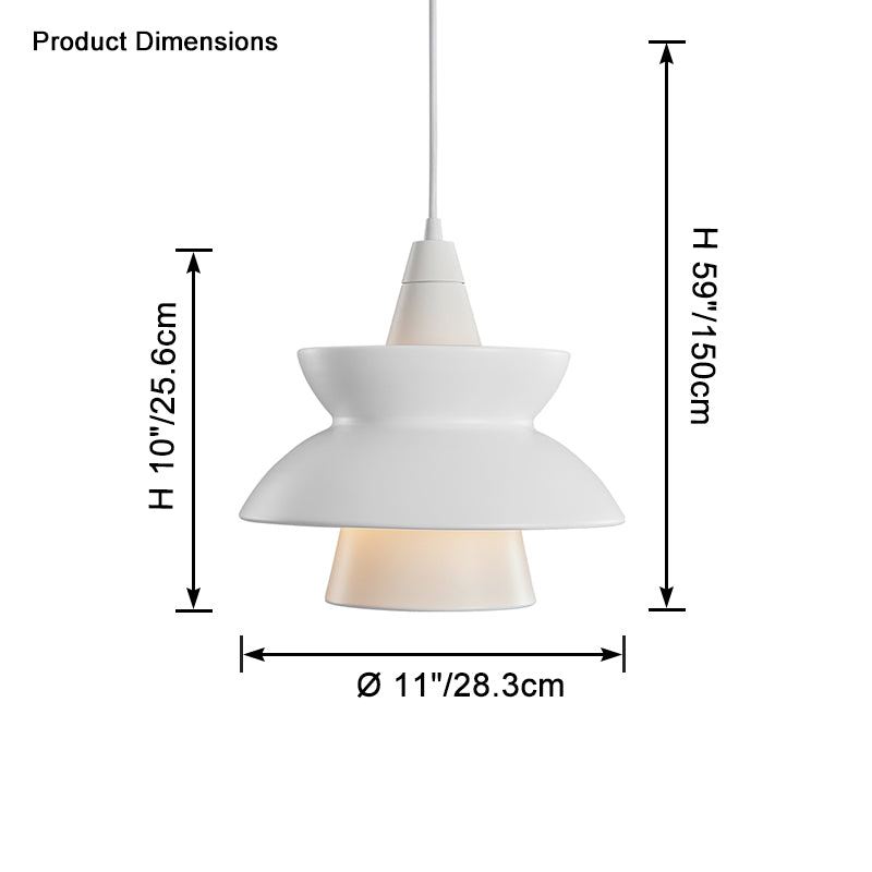 WOMO Diabolo Cone Pendant Light-WM2662