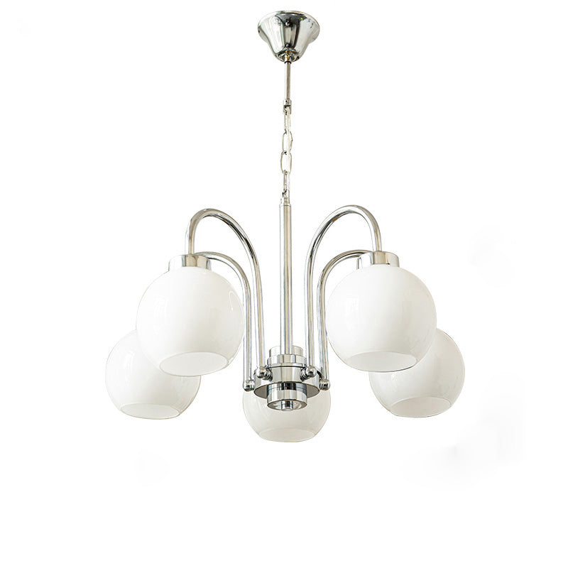 WOMO Glass Globe Arm Chandelier-WM2718