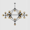 WOMO Sputnik Kronleuchter Wohnzimmer Modern Glas-WM2704 thumbnail