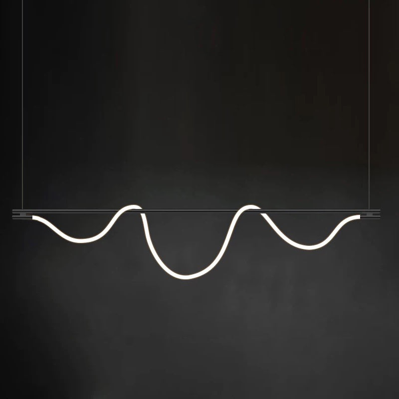 WOMO Rope Led Linear Chandelier-WM2742