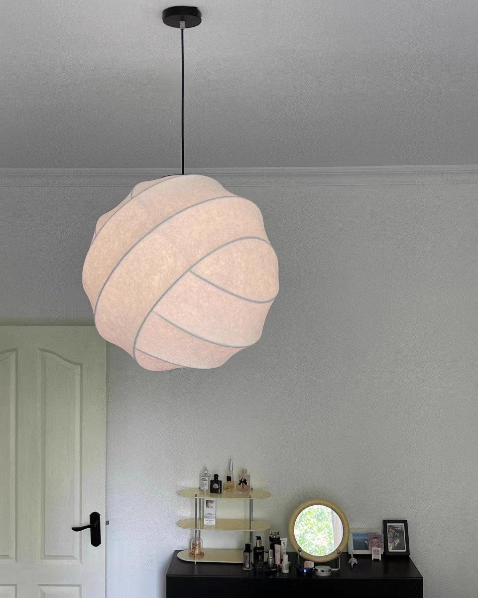 WOMO Globe Silk Pendant Light-WM2759