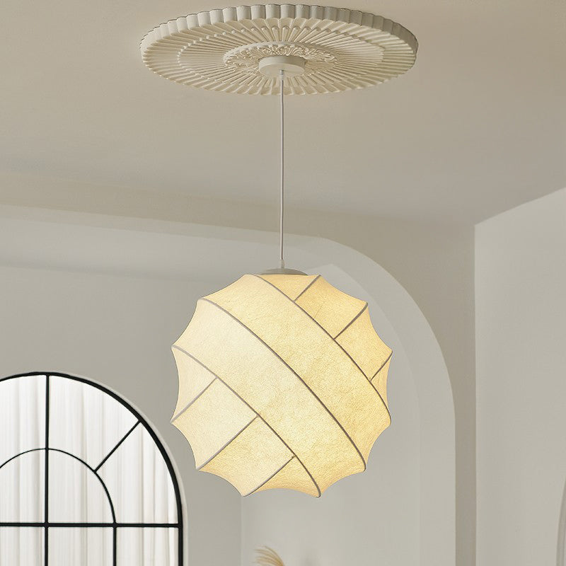 WOMO Globe Silk Pendant Light-WM2759