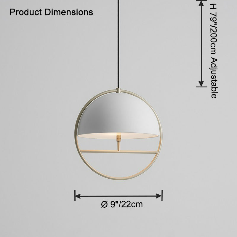 WOMO Dome Matel Pendant Light-WM2793