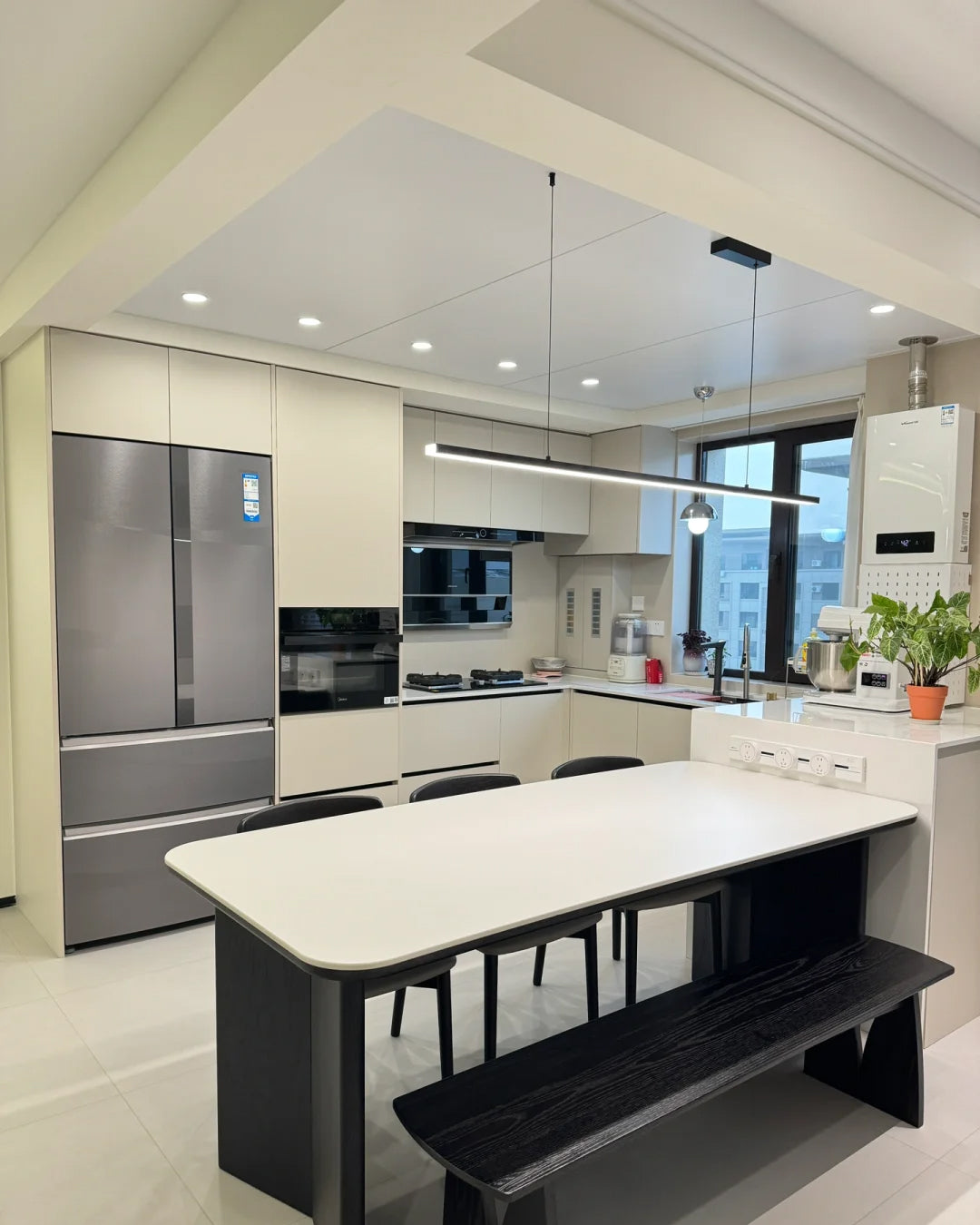 WOMO Extra Long Linear Pendant Light-WM2011