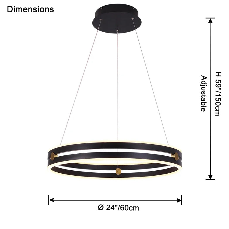 WOMO Lustre LED circulaire-WM2888