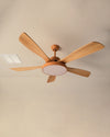 WOMO Scandi Wende-Deckenventilator mit Licht-WM5002 thumbnail