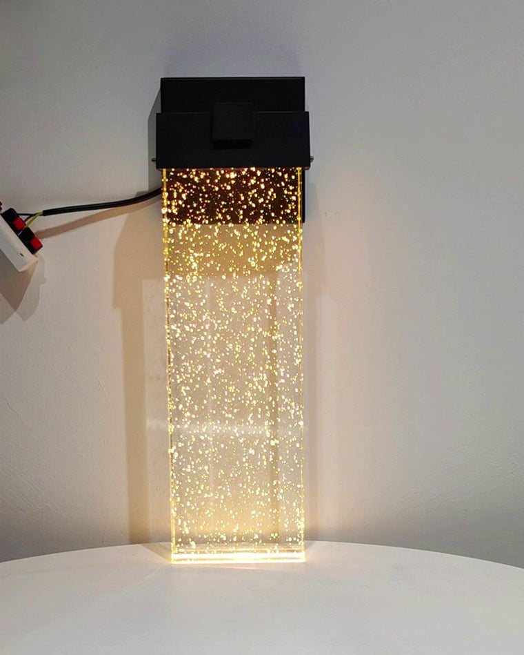 WOMO Seeded Crystal Wall Light-WM9145