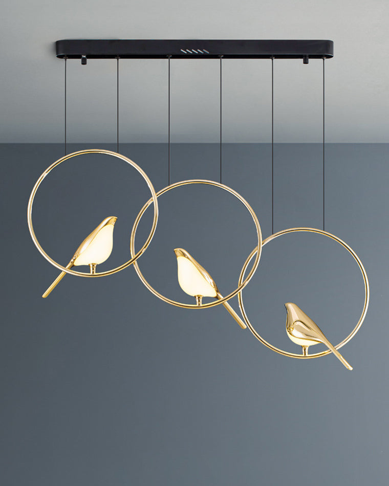 WOMO Gold Bird Chandelier-WM2512a