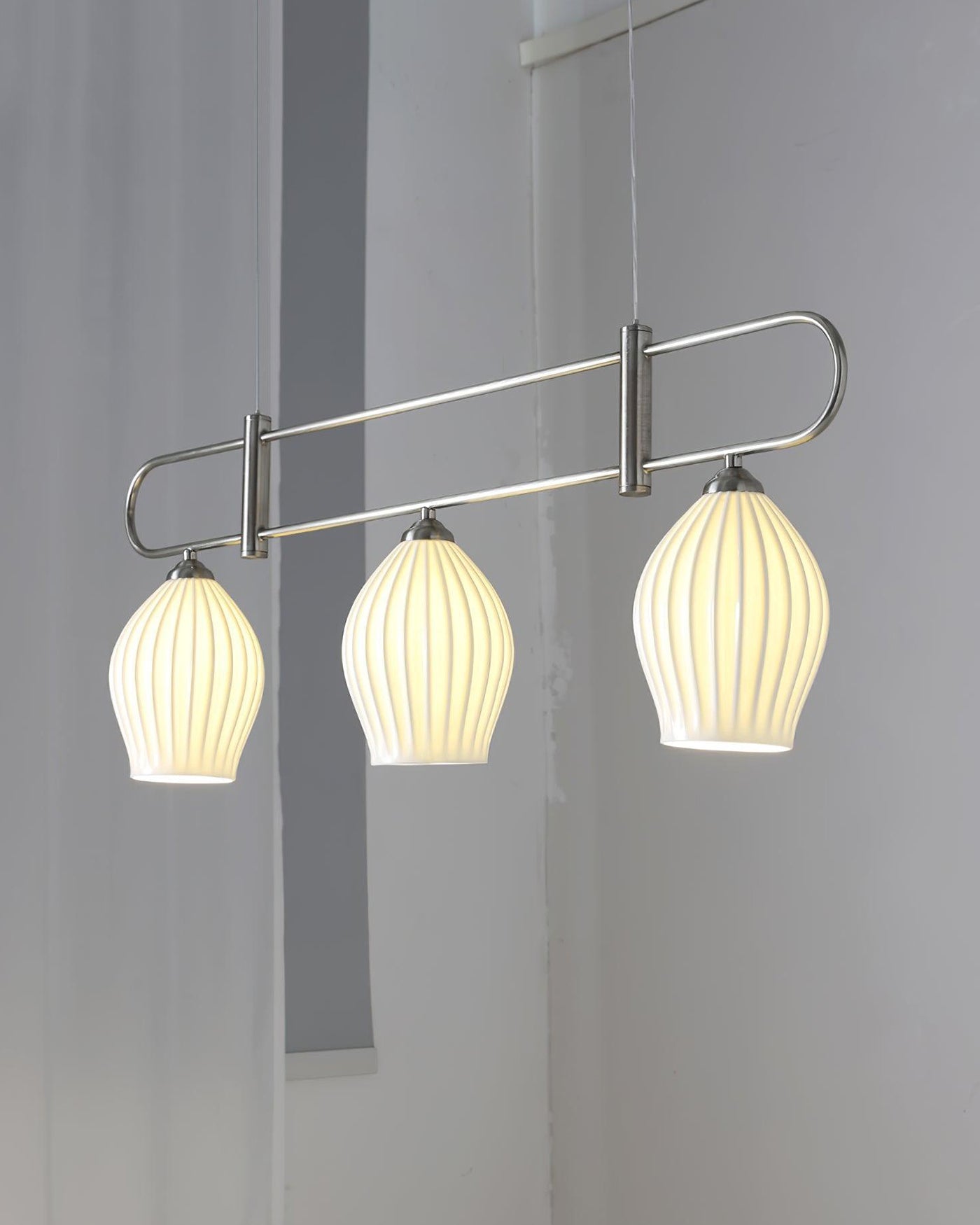 WOMO Ceramic Bud Linear Chandelier-WM2121b