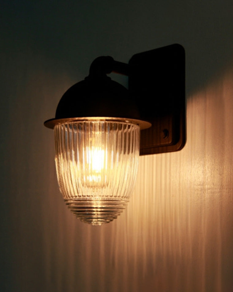 WOMO Egg Rustic Outdoor Wall Light-WM9148