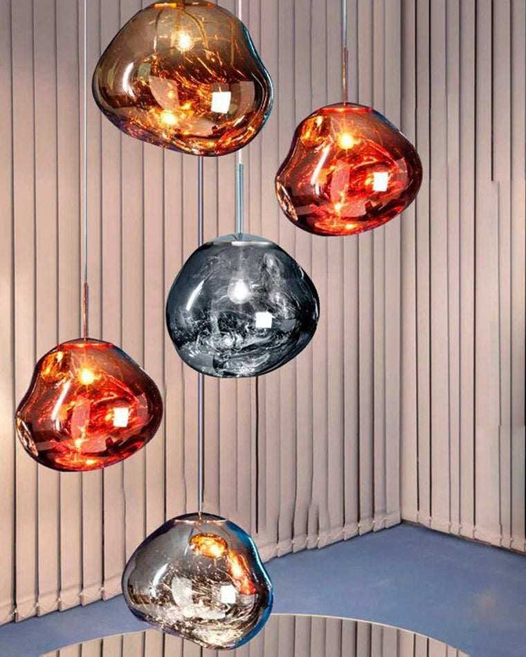 WOMO Melt Hanging Lava Large Pendant Light-WM2690