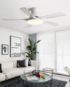 WOMO 5-Blatt-Deckenventilatorlampe, modern-WM5126 thumbnail