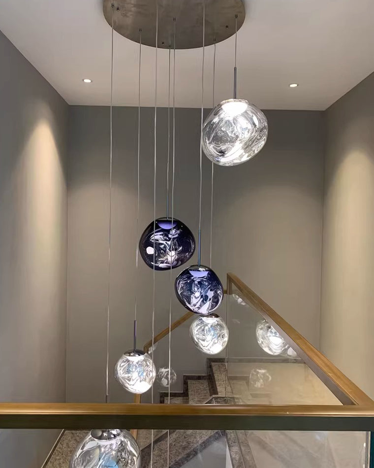 WOMO Melt Hanging Lava Large Pendant Light-WM2690