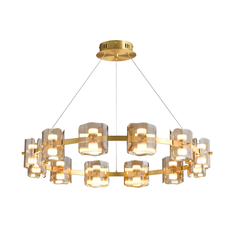 WOMO Modern Candle Round Chandelier-WM2218