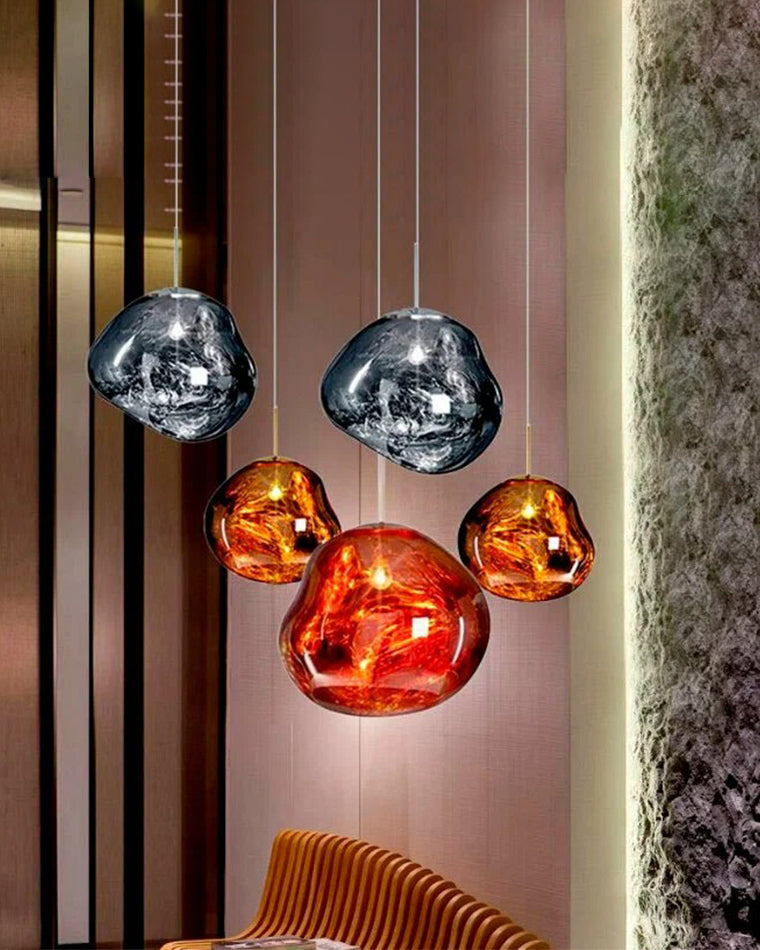 WOMO Melt Hanging Lava Large Pendant Light-WM2690