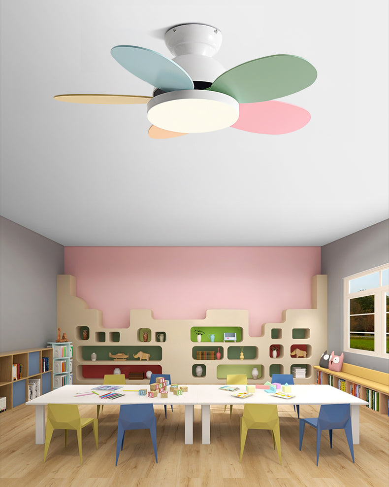 WOMO Children Low Profile Ceiling Fan Lamp - WM5157