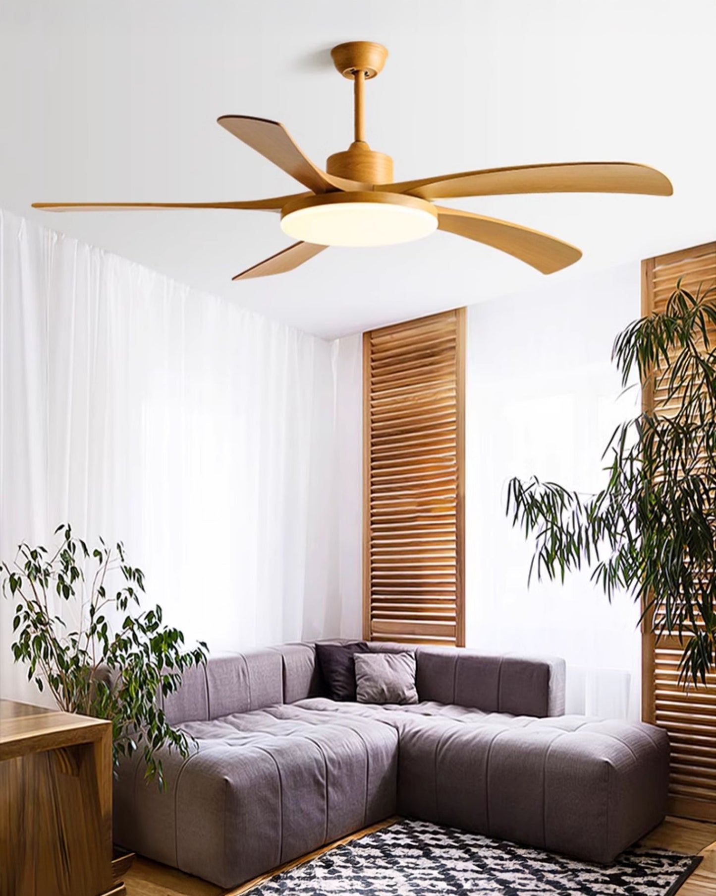 WOMO 60 inch Large Ceiling Fan Lamp - WM5179