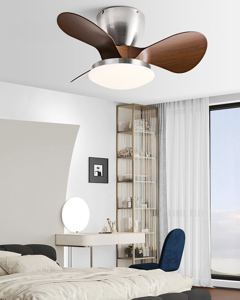 WOMO 24 Inch Small Low Profile Ceiling Fan Lamp - WM5159