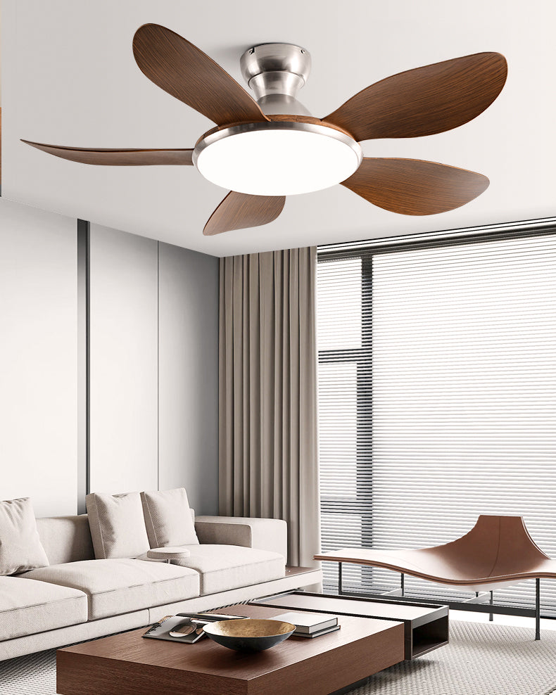 WOMO Low Profile Ceiling Fan with Bright Light - WM5155