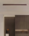 WOMO Lineare LED Deckenleuchte Flur Lang Schmal Metall-WM1003 thumbnail