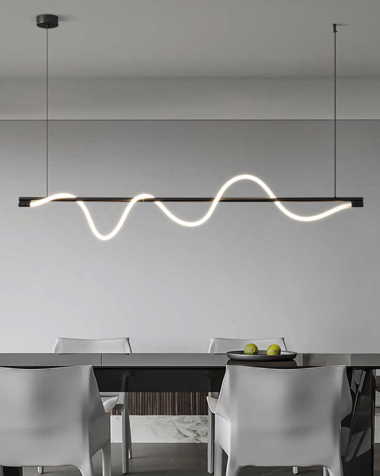 WOMO Rope Led Linear Chandelier-WM2742