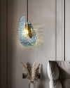 WOMO Elegante Cluster Pendelleuchte Blau Glas Treppenhaus-WM2213a thumbnail
