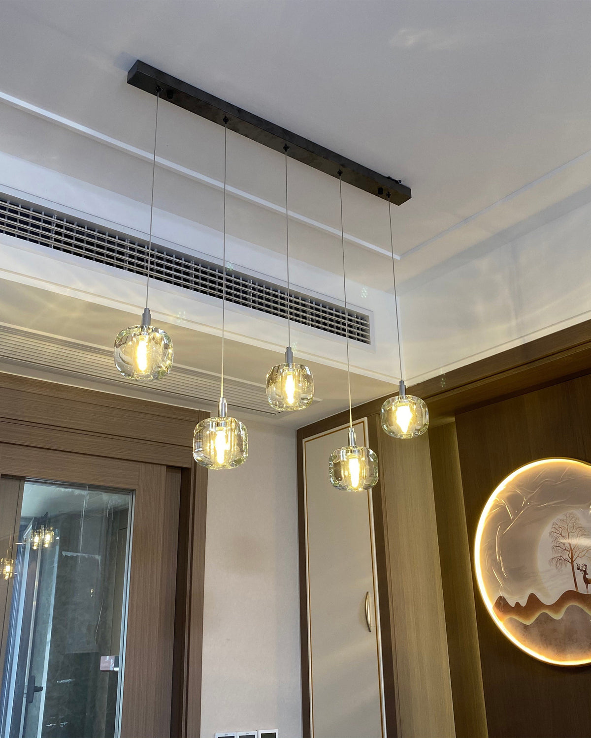 WOMO Vitrail Suspension Multi-Lumières-WM2111a
