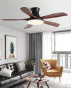 WOMO 5-Blatt-Deckenventilatorlampe, modern-WM5126 thumbnail