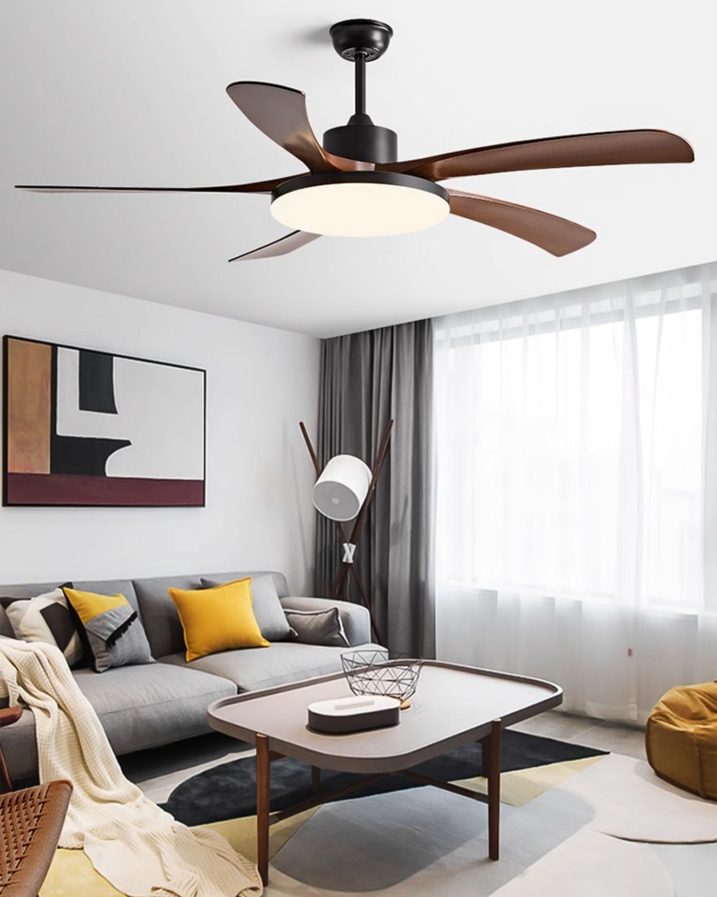 WOMO 60 inch Large Ceiling Fan Lamp - WM5179